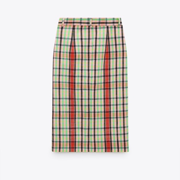 Structured midi skirt - Picture 5 of 14